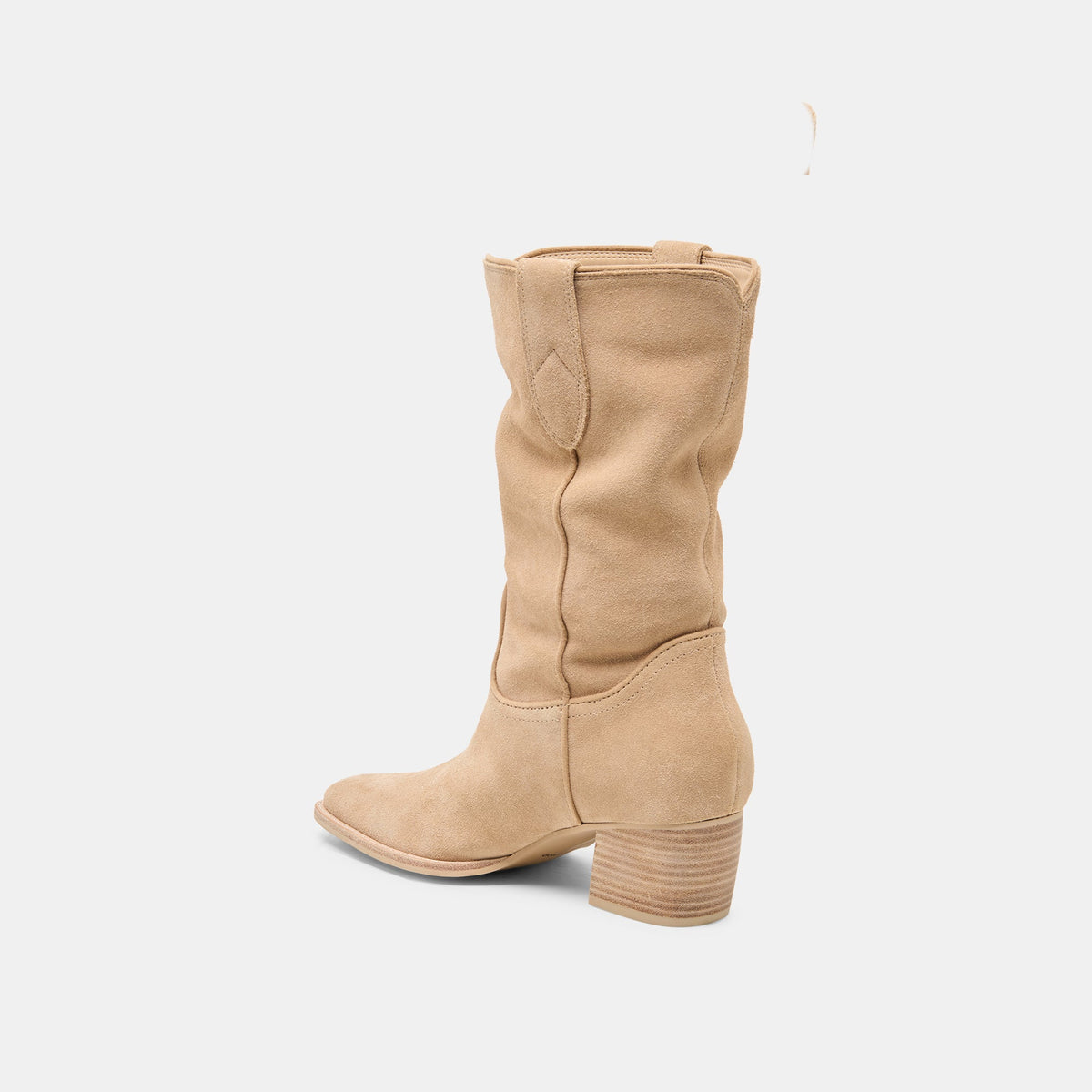Vergil Camel Suede Boots | Dolce Vita