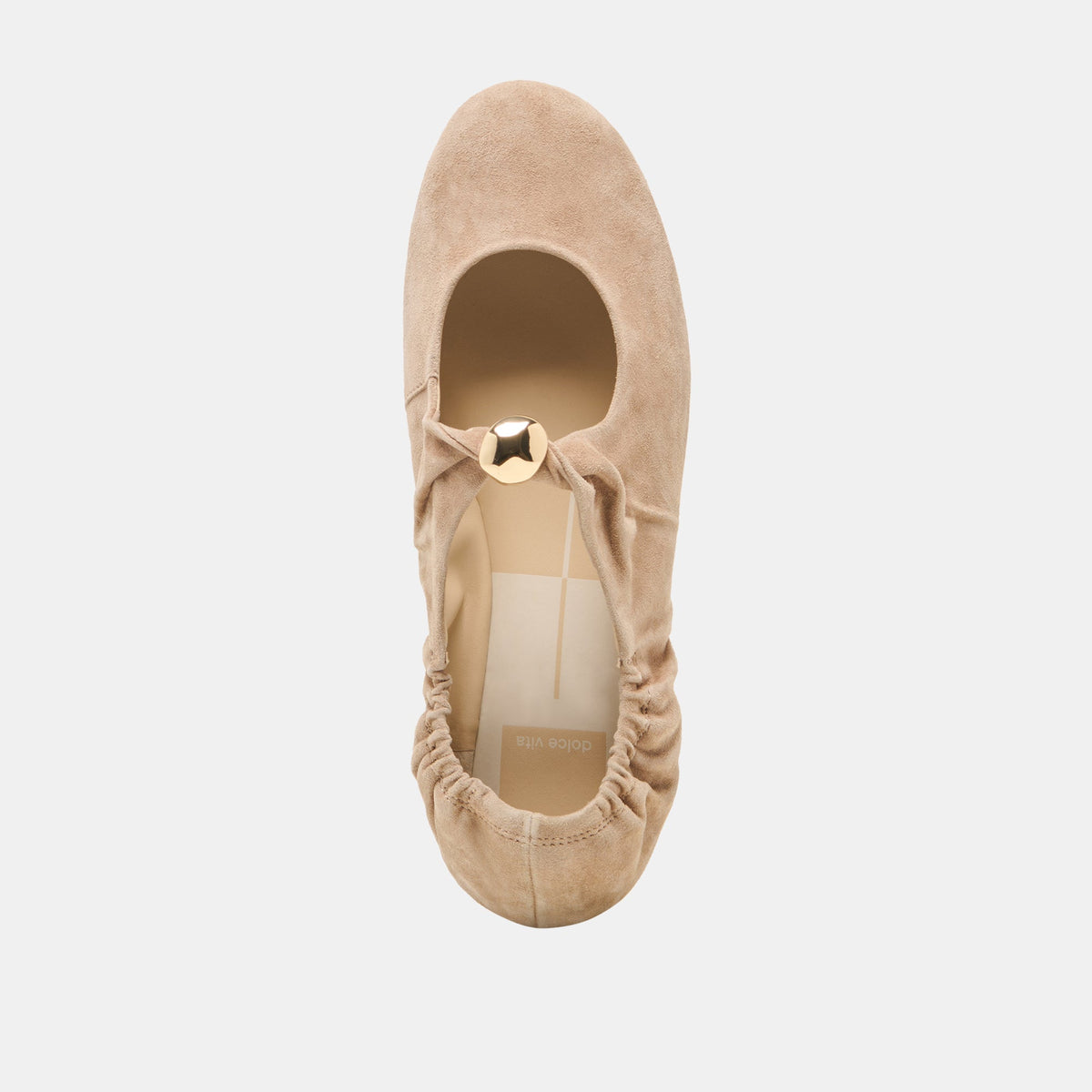 Cornel Camel Suede Flats | Dolce Vita