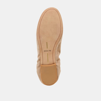 Cornel Camel Suede Flats | Dolce Vita