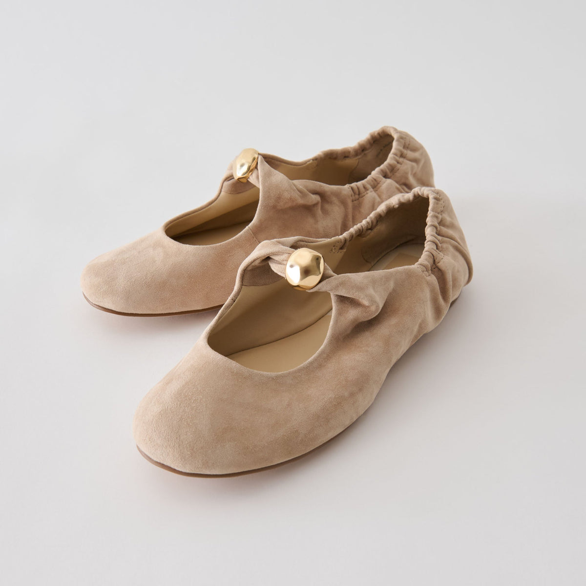 Cornel Camel Suede Flats | Dolce Vita
