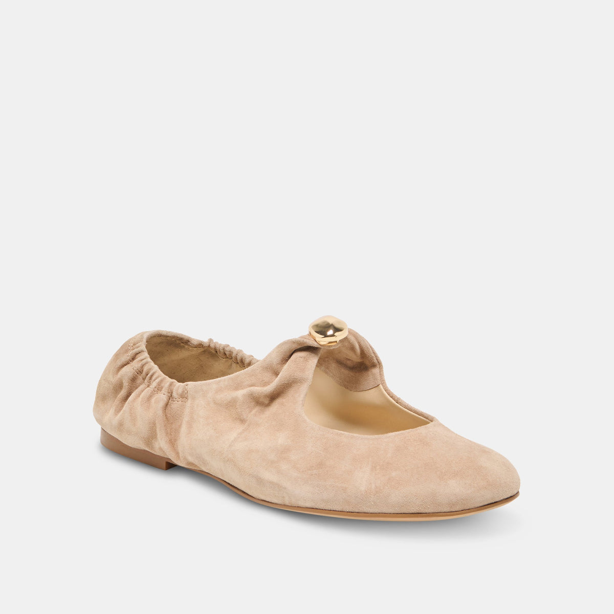 Cornel Camel Suede Flats | Dolce Vita