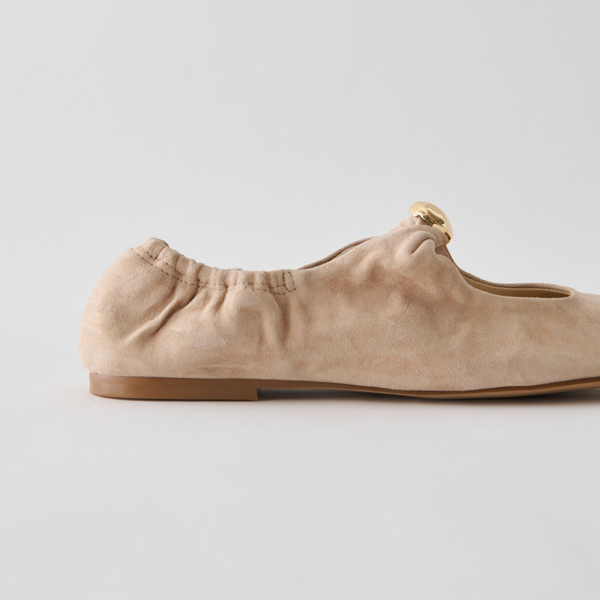 Cornel Camel Suede Flats | Dolce Vita