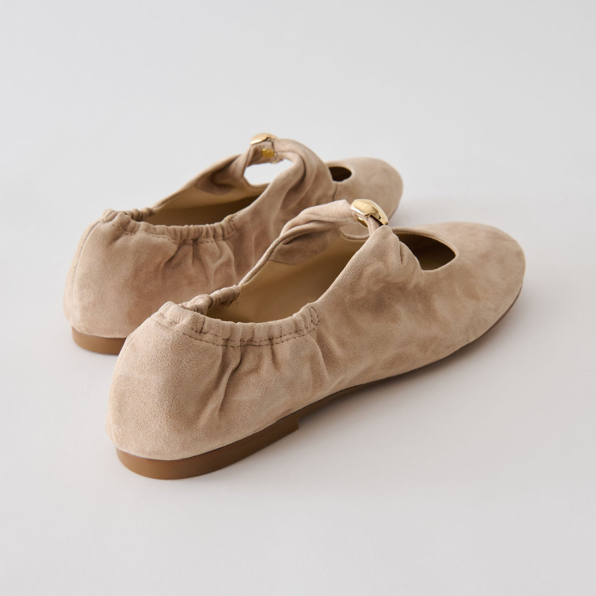Cornel Camel Suede Flats | Dolce Vita