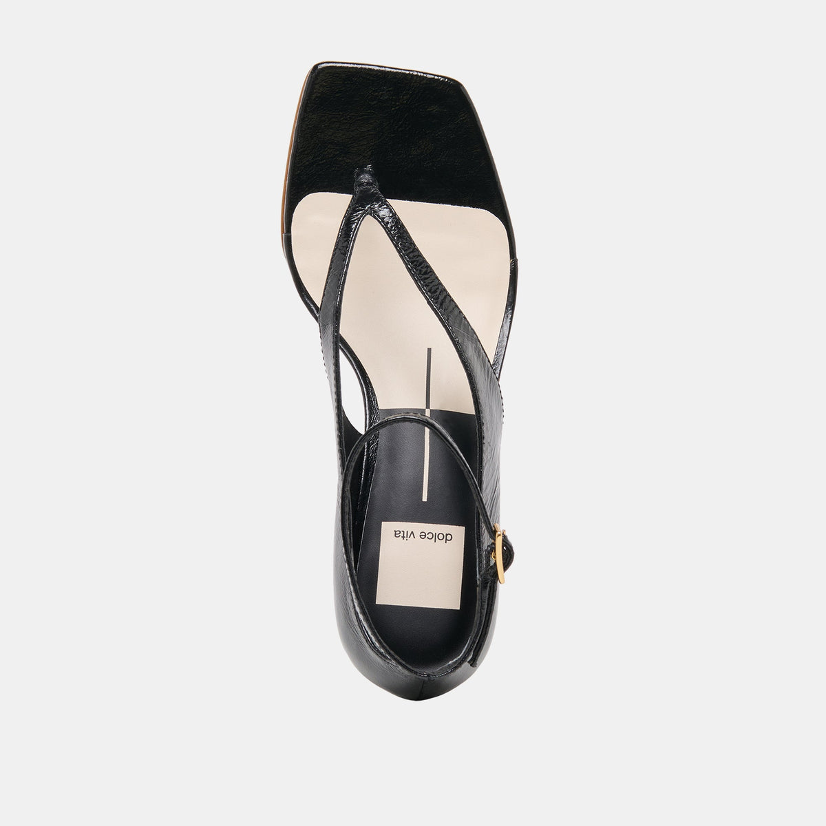 Quinny Black Leather Wedges | Dolce Vita