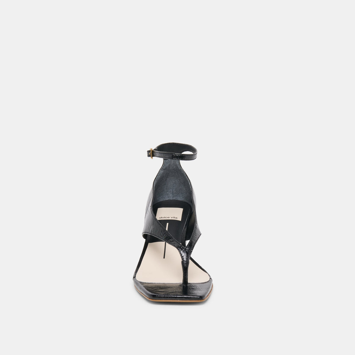 Quinny Black Leather Wedges | Dolce Vita