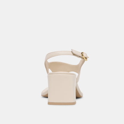 Yves Ivory Leather Heels | Dolce Vita