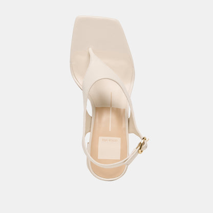 Yves Ivory Leather Heels | Dolce Vita