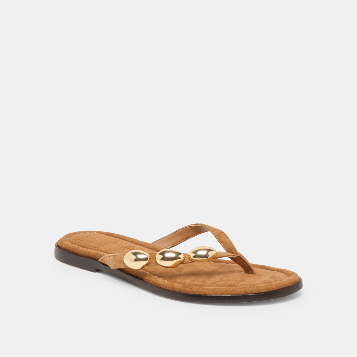 Juny Teak Suede Sandals | Dolce Vita