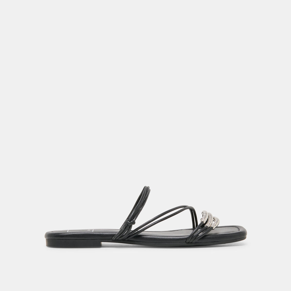 LYNDEE BEAD Black Stella Strappy Open-Toe Sandals | Dolce Vita