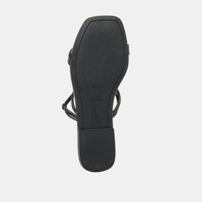 LYNDEE BEAD Black Stella Strappy Open-Toe Sandals | Dolce Vita