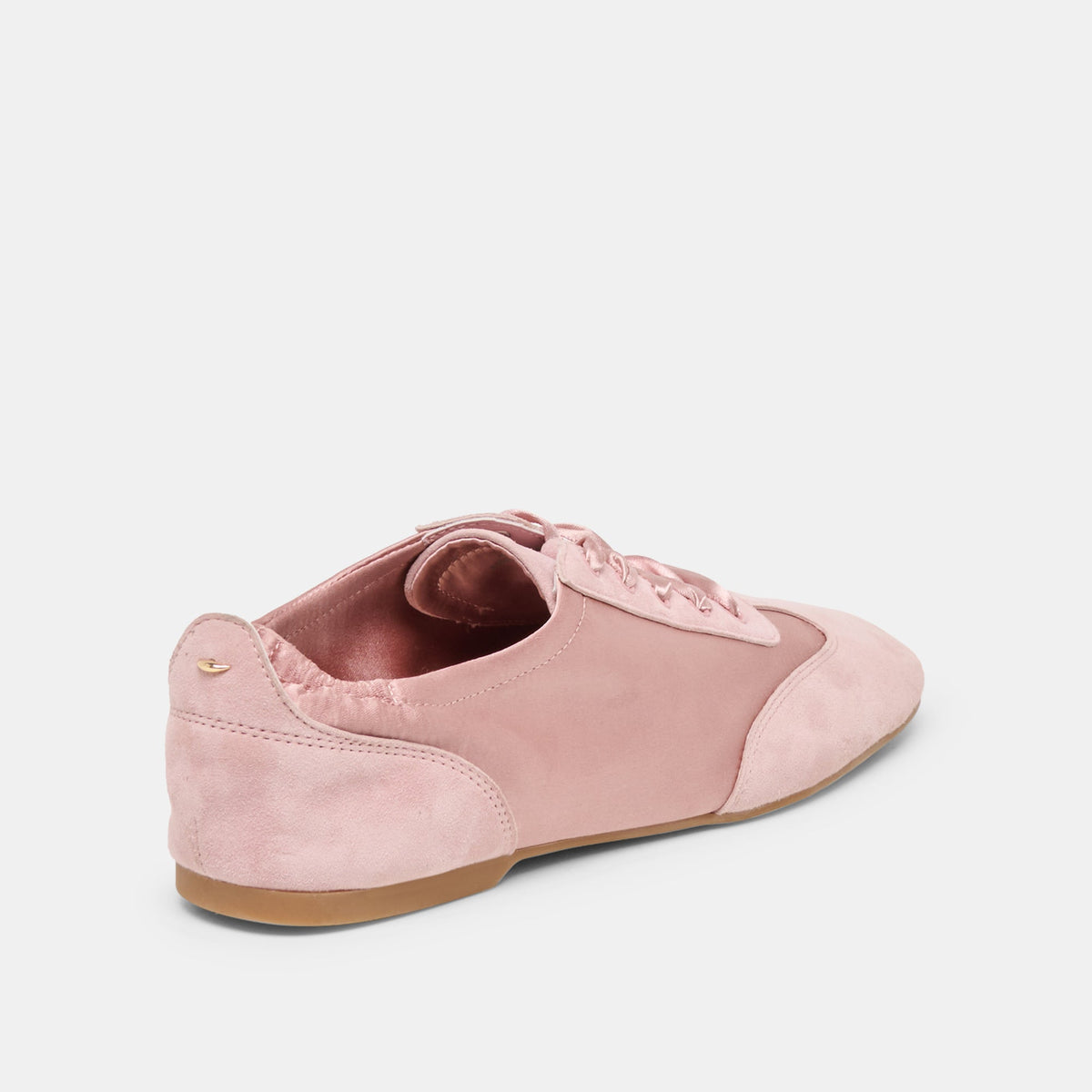 Itzy Pink Satin Sneakers | Dolce Vita