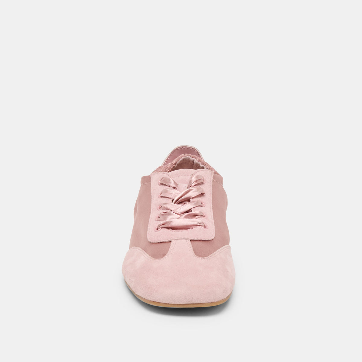 Itzy Pink Satin Sneakers | Dolce Vita