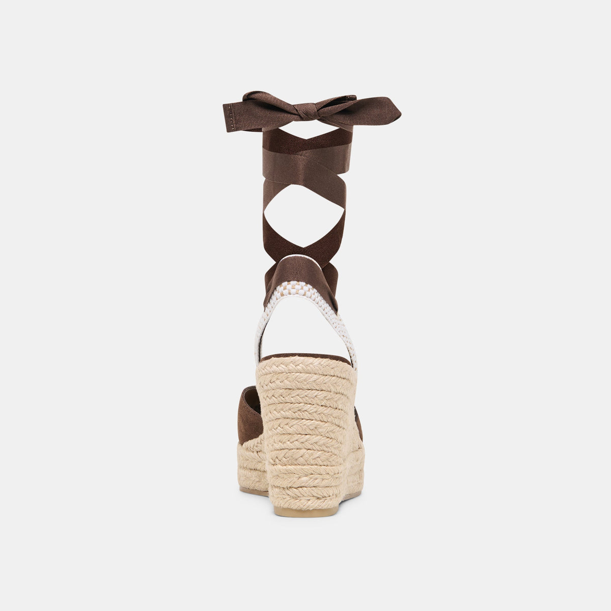 Noura Dk Brown Suede Wedges | Dolce Vita