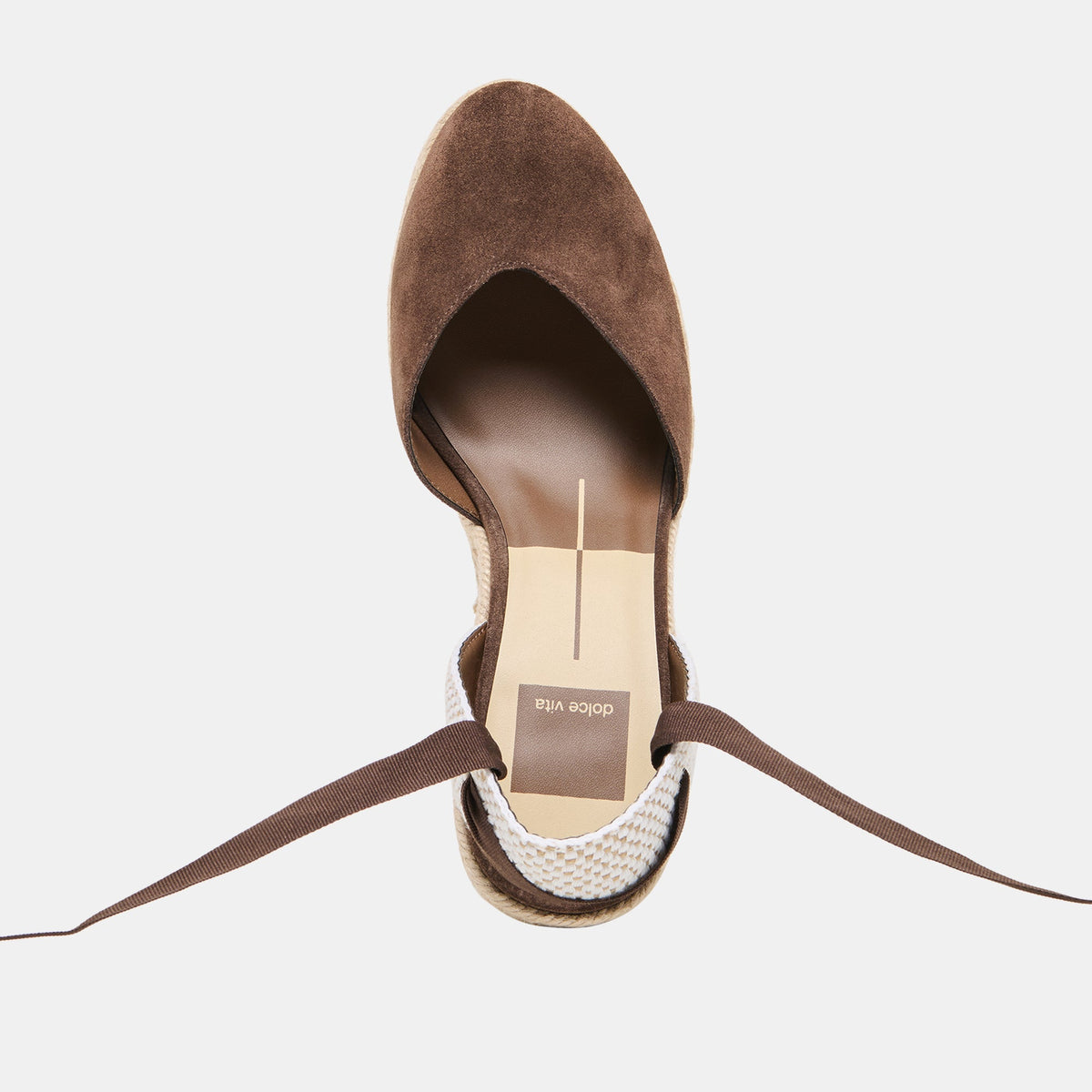 Noura Dk Brown Suede Wedges | Dolce Vita