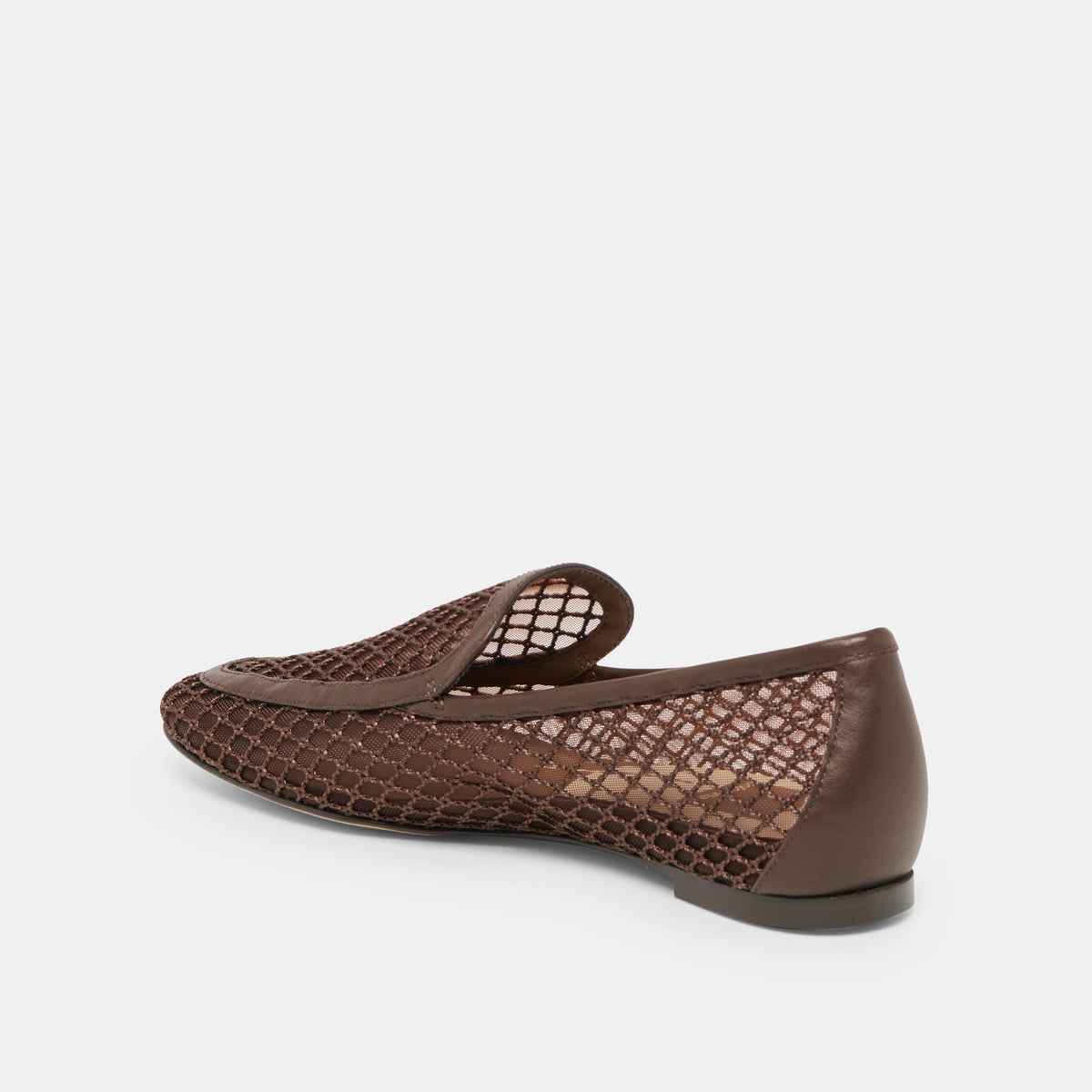 Kiala Chocolate Mesh Loafers | Dolce Vita