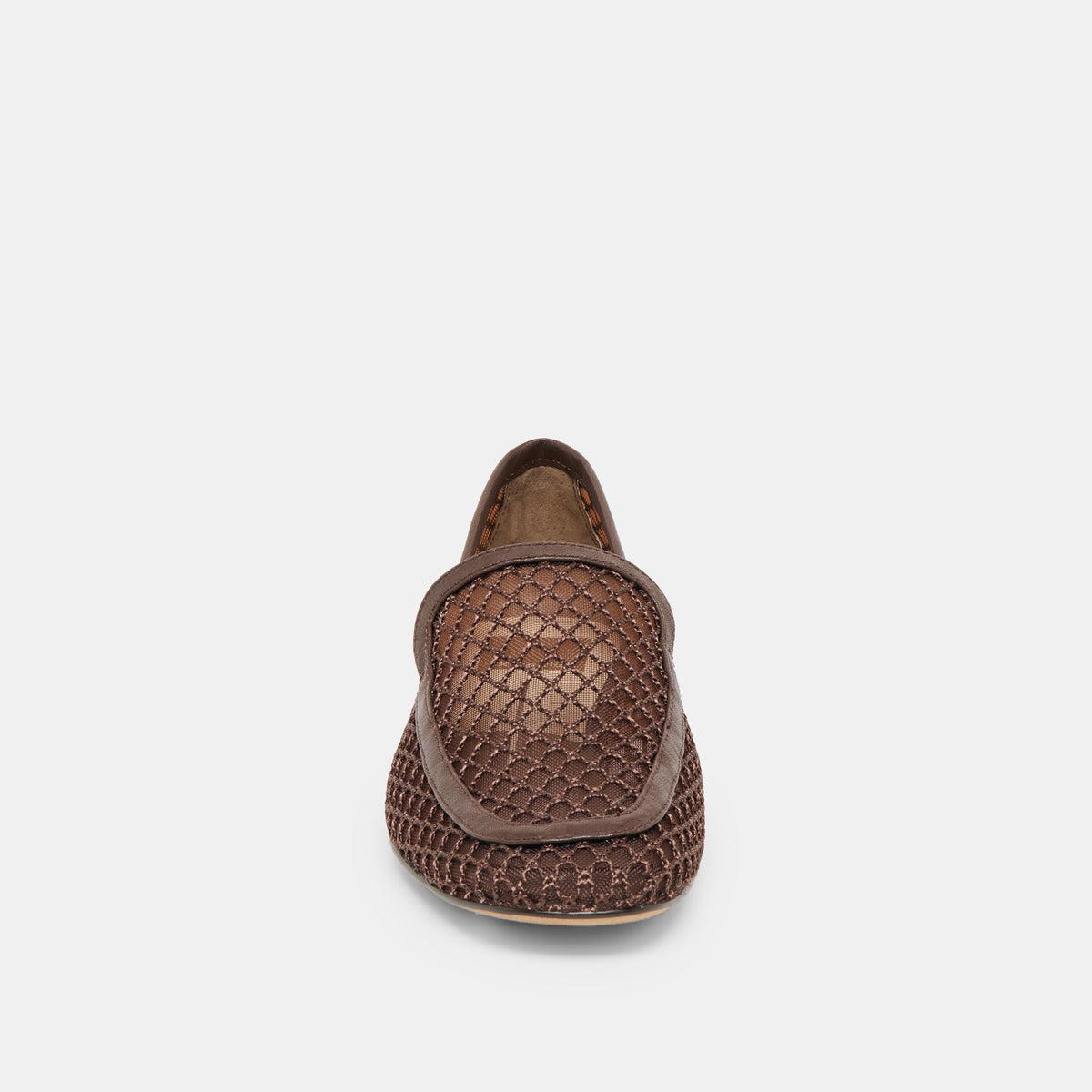 Kiala Chocolate Mesh Loafers | Dolce Vita