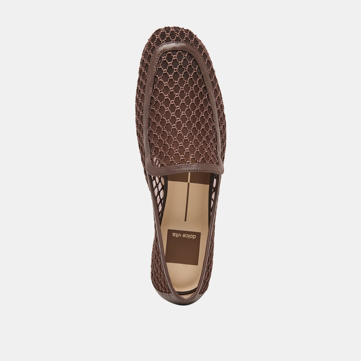 Kiala Chocolate Mesh Loafers | Dolce Vita