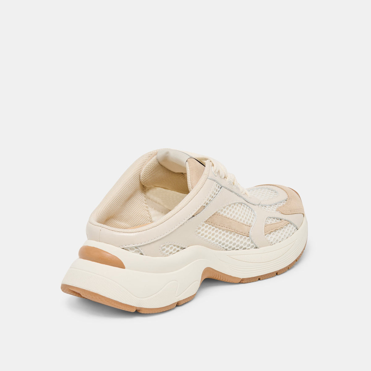 SWAYZY Ivory Multi Suede Platform Slip-on Sneakers | Dolce Vita