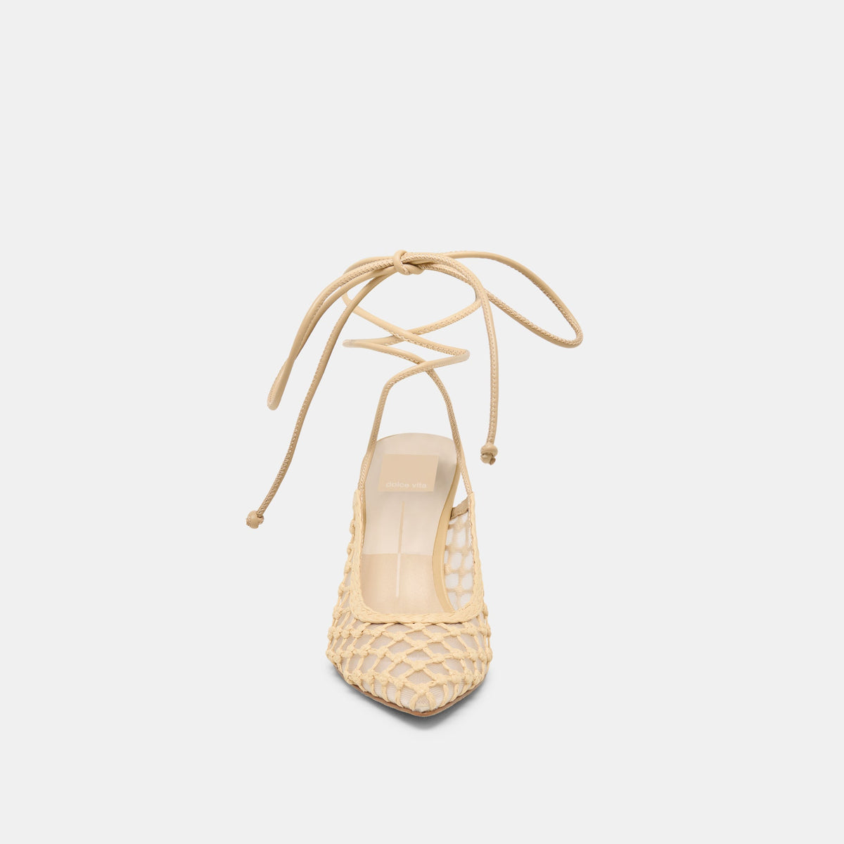 Yael Lt Natural Woven Raffia Heels | Dolce Vita