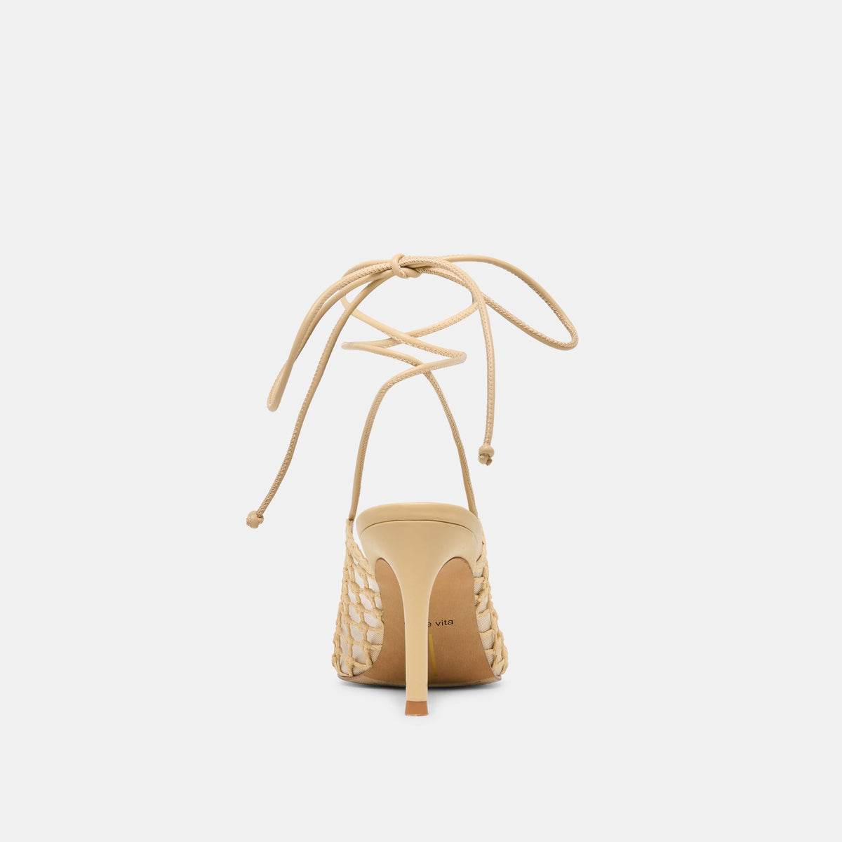 Yael Lt Natural Woven Raffia Heels | Dolce Vita