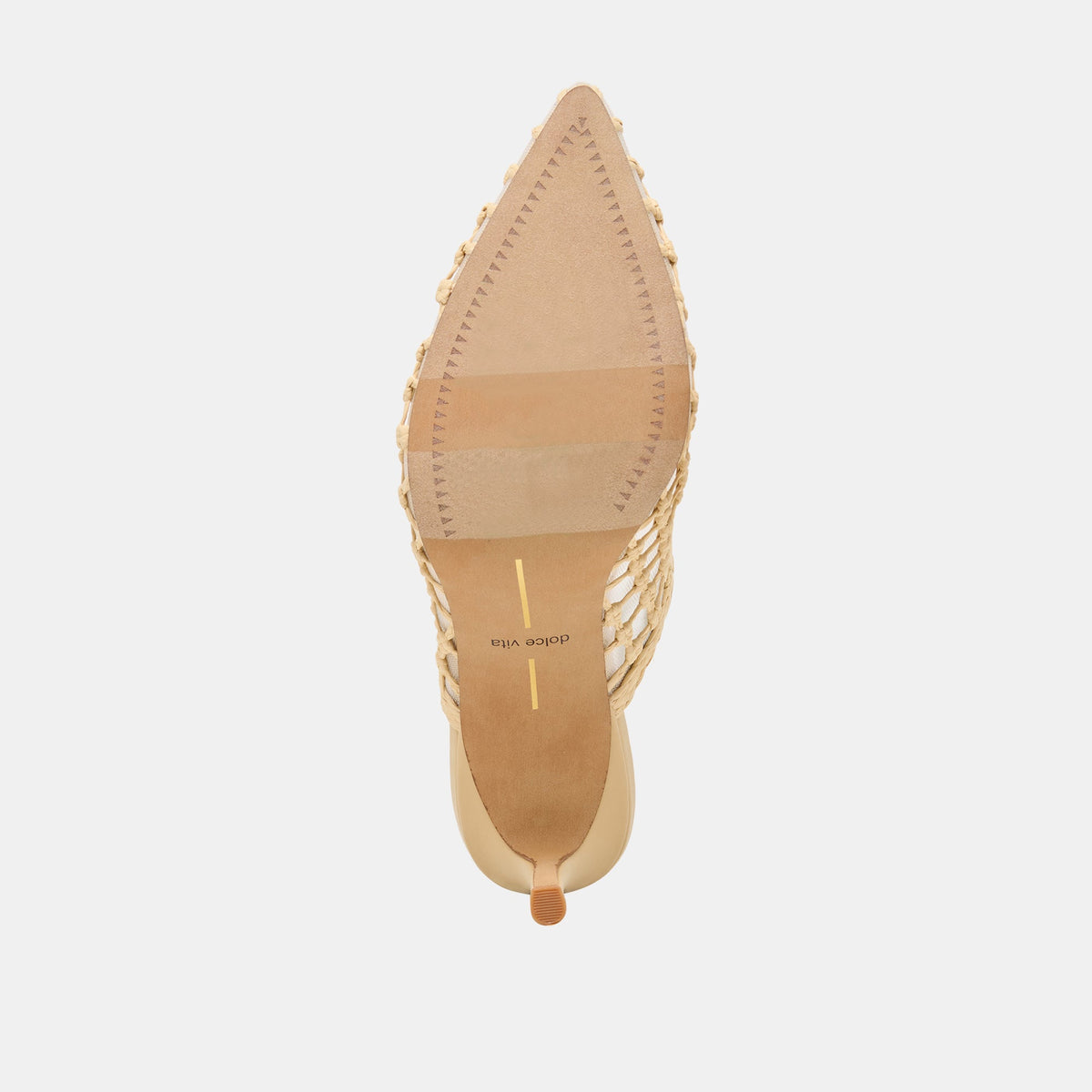 Yael Lt Natural Woven Raffia Heels | Dolce Vita