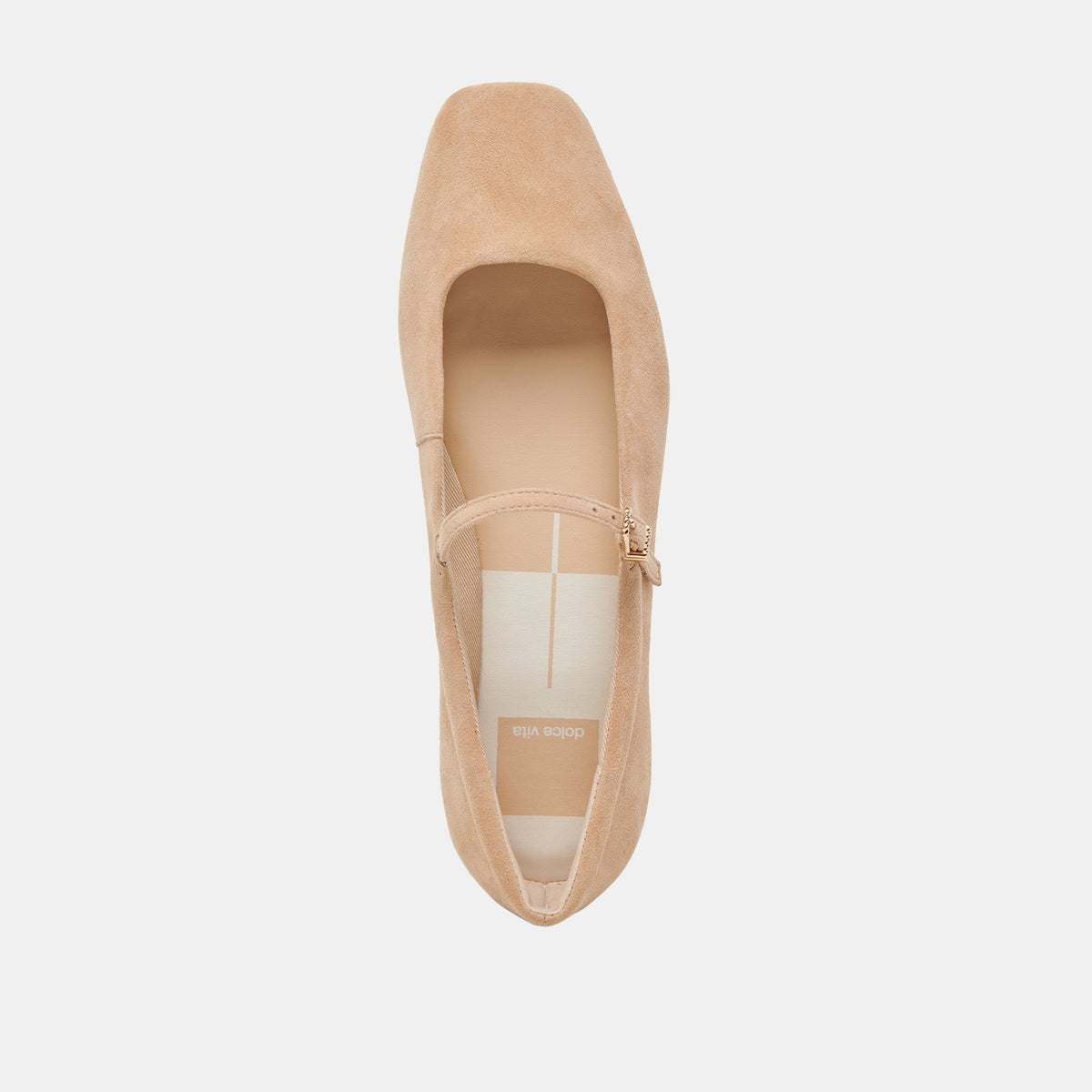 Reyes Bamboo Suede Ballet Flats | Dolce Vita