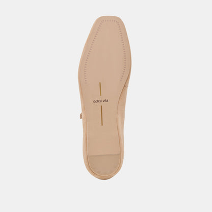 Reyes Bamboo Suede Ballet Flats | Dolce Vita