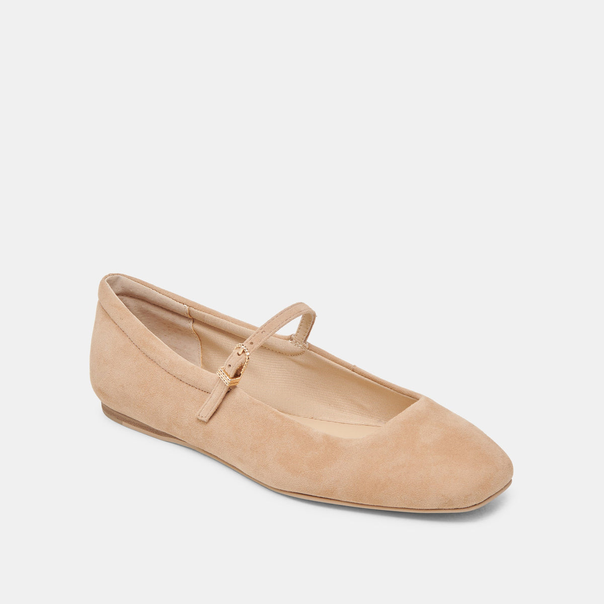 Reyes Bamboo Suede Ballet Flats | Dolce Vita