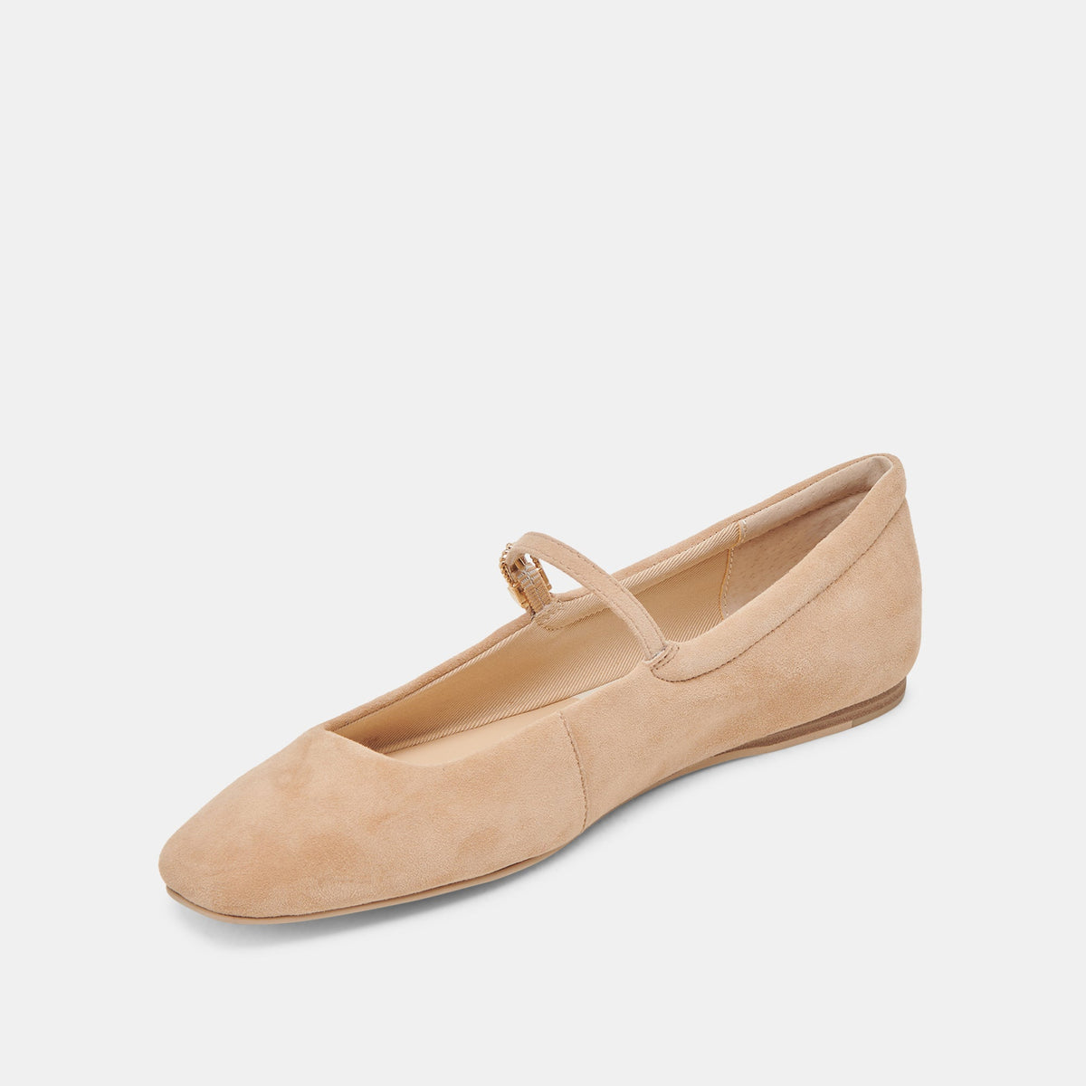 Reyes Bamboo Suede Ballet Flats | Dolce Vita