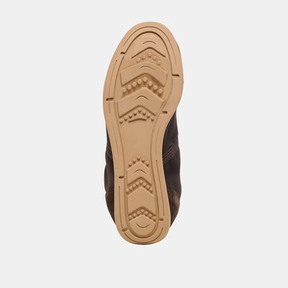 Dakoda Dk Brown Satin Sneakers | Dolce Vita
