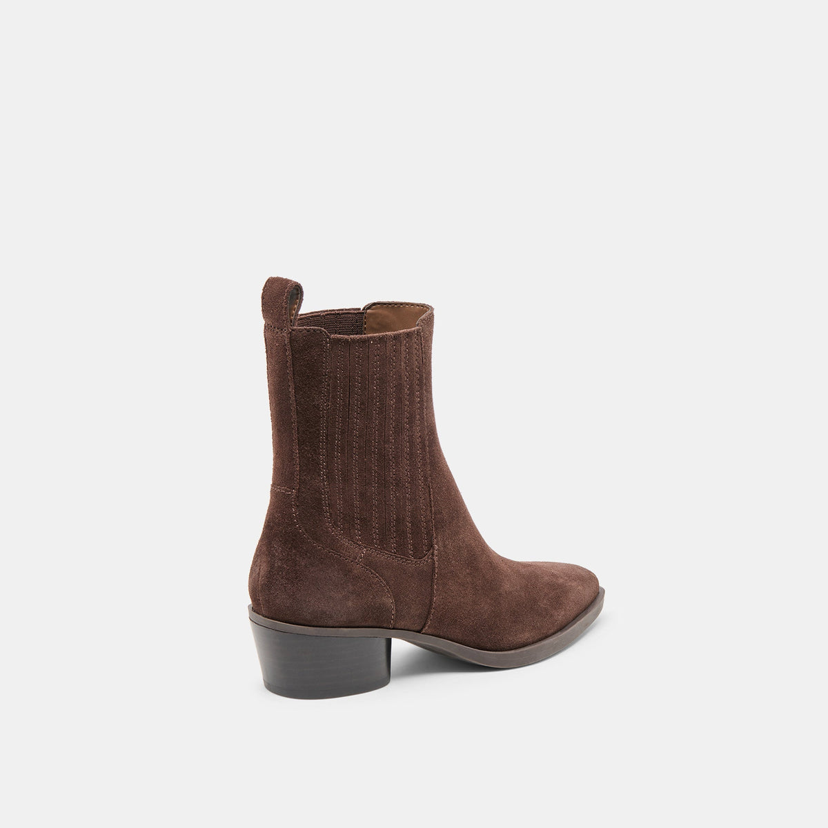 Faint H2O Waterproof Dk Brown Suede Booties | Dolce Vita
