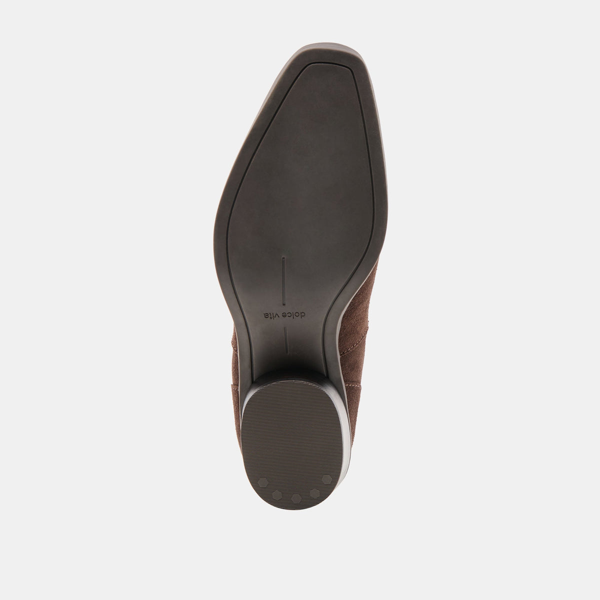 Faint H2O Waterproof Dk Brown Suede Booties | Dolce Vita