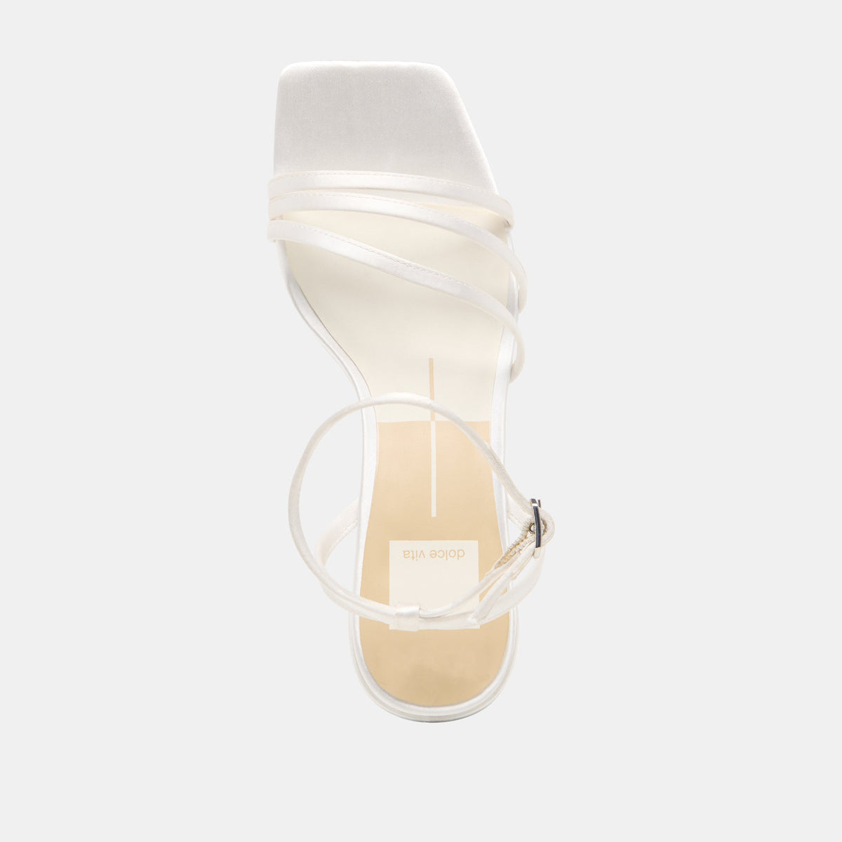 Ysabel True White Satin Heels | Dolce Vita