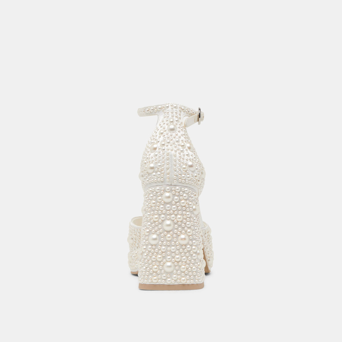 PANDRO PEARL HEELS TRUE WHITE SATIN
 – Dolce Vita | Dolce Vita