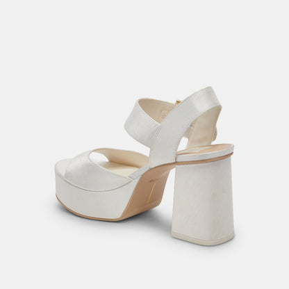 Bobby Pearl White Pearl Heels | Dolce Vita