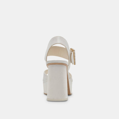 Bobby Pearl White Pearl Heels | Dolce Vita