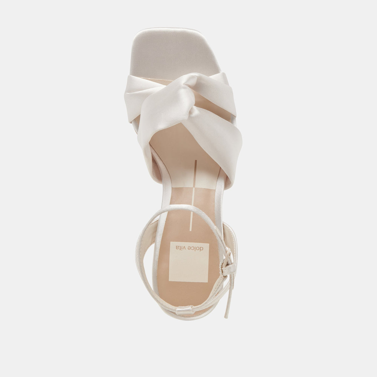 Brenna Ivory Satin Heels | Dolce Vita
