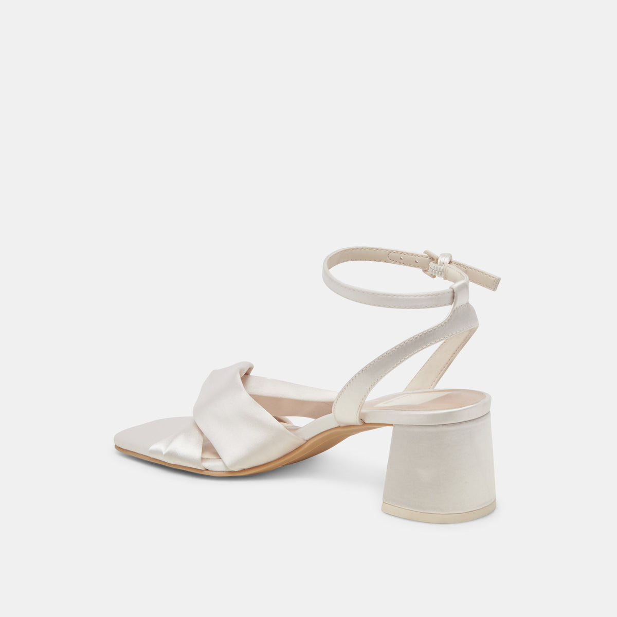 Brenna Ivory Satin Heels | Dolce Vita