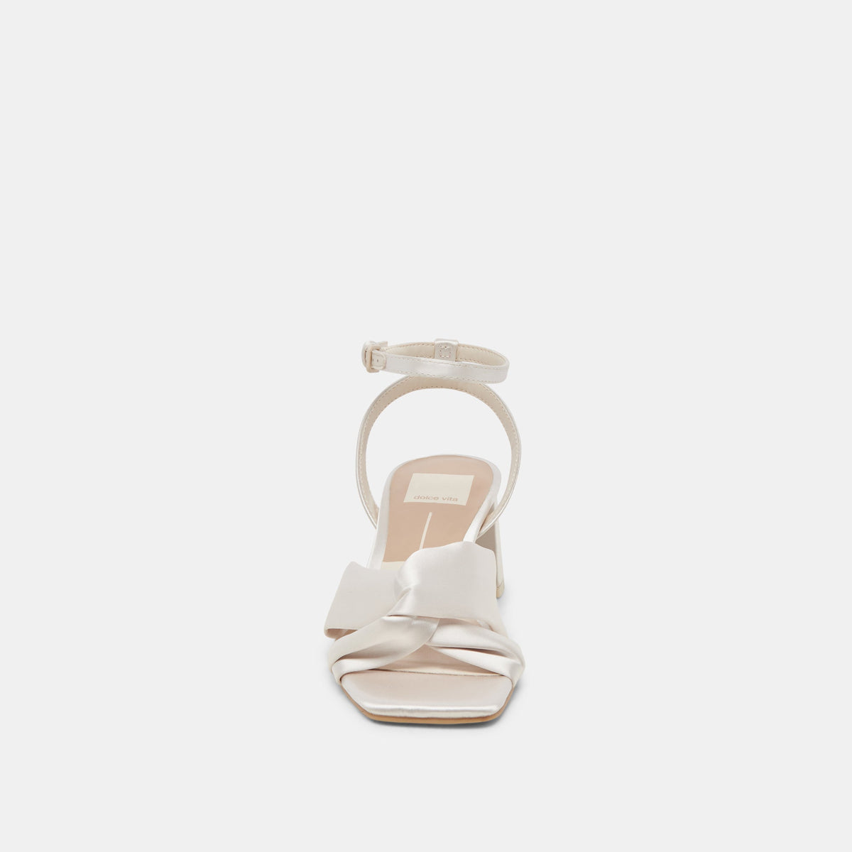Brenna Ivory Satin Heels | Dolce Vita