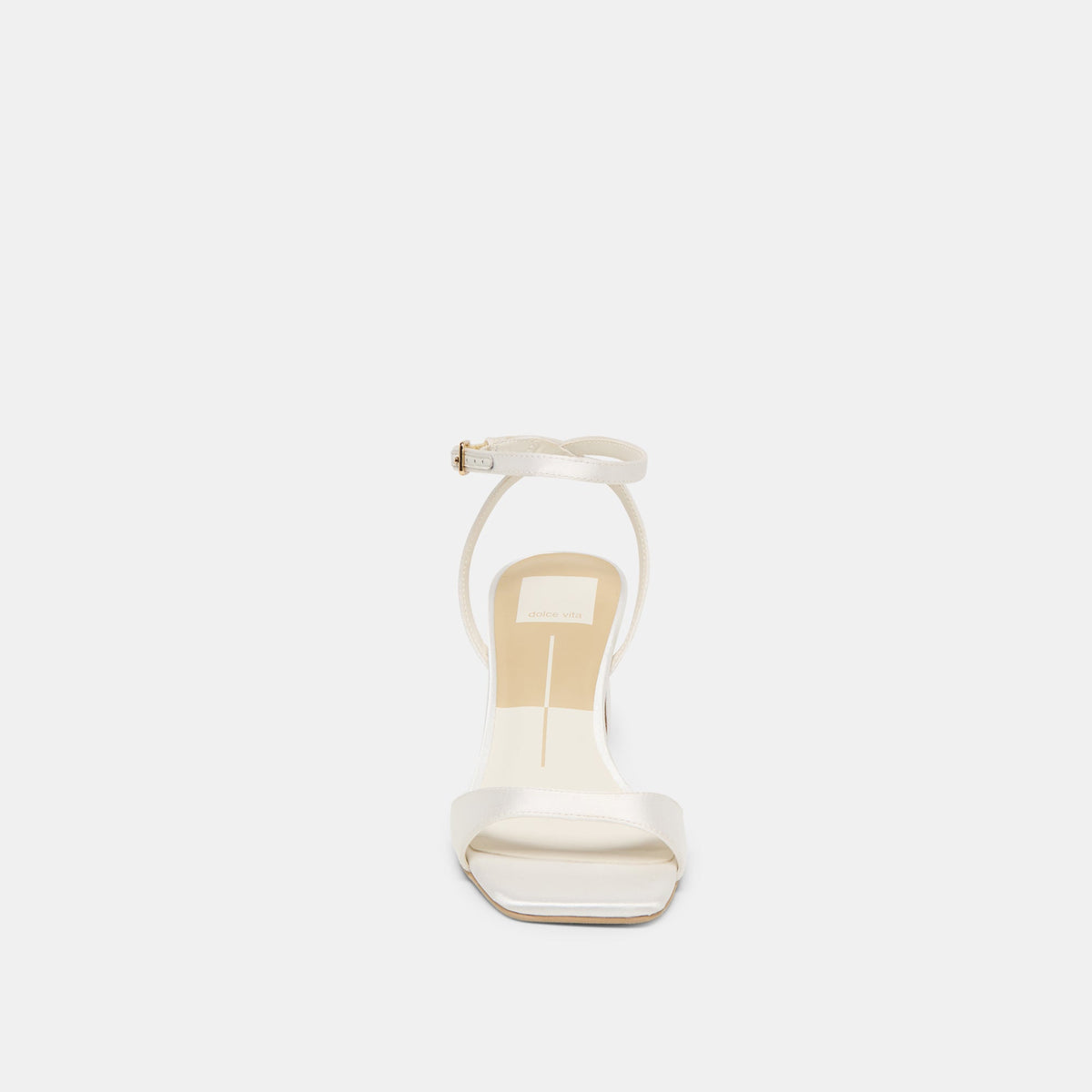 Tilda True White Satin Heels | Dolce Vita