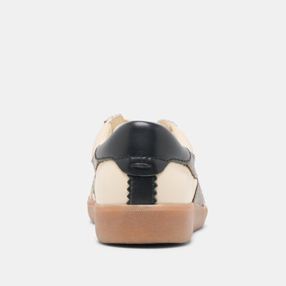 Merit White Grey Leather Sneakers | Dolce Vita