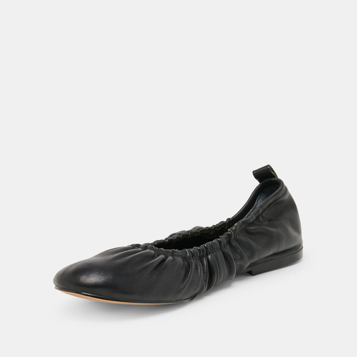 Conrad Black Leather Ballet Flats | Dolce Vita