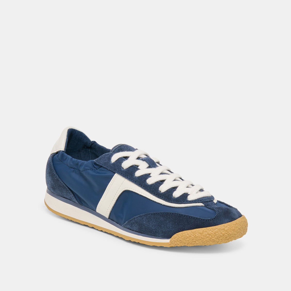 Sariya Navy Nylon Sneakers | Dolce Vita