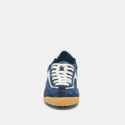 Sariya Navy Nylon Sneakers | Dolce Vita