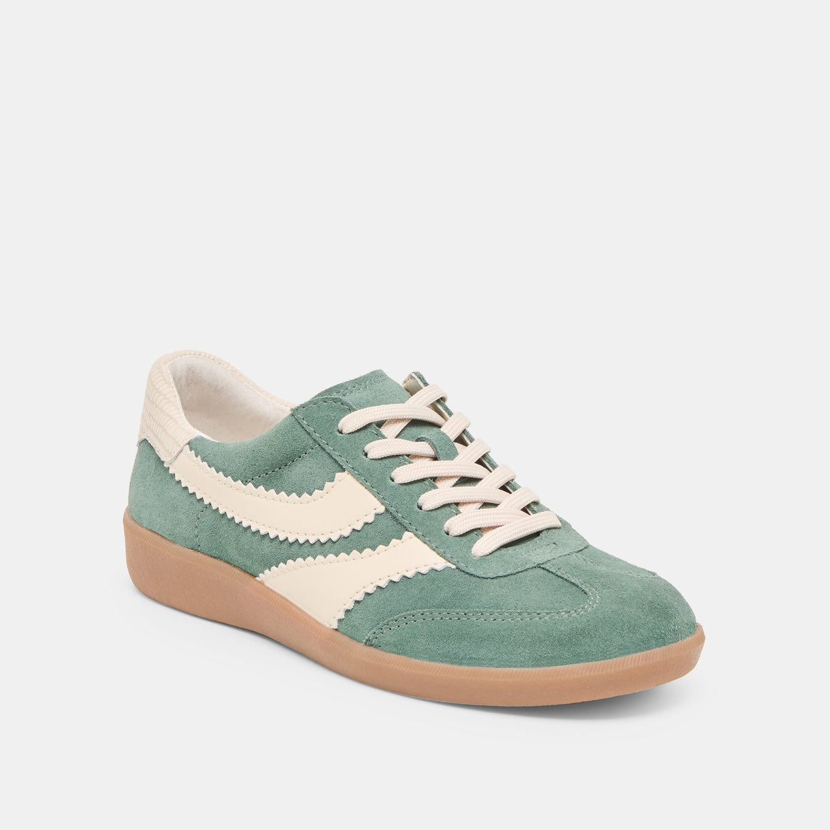 Merit Dk Green Suede Sneakers | Dolce Vita