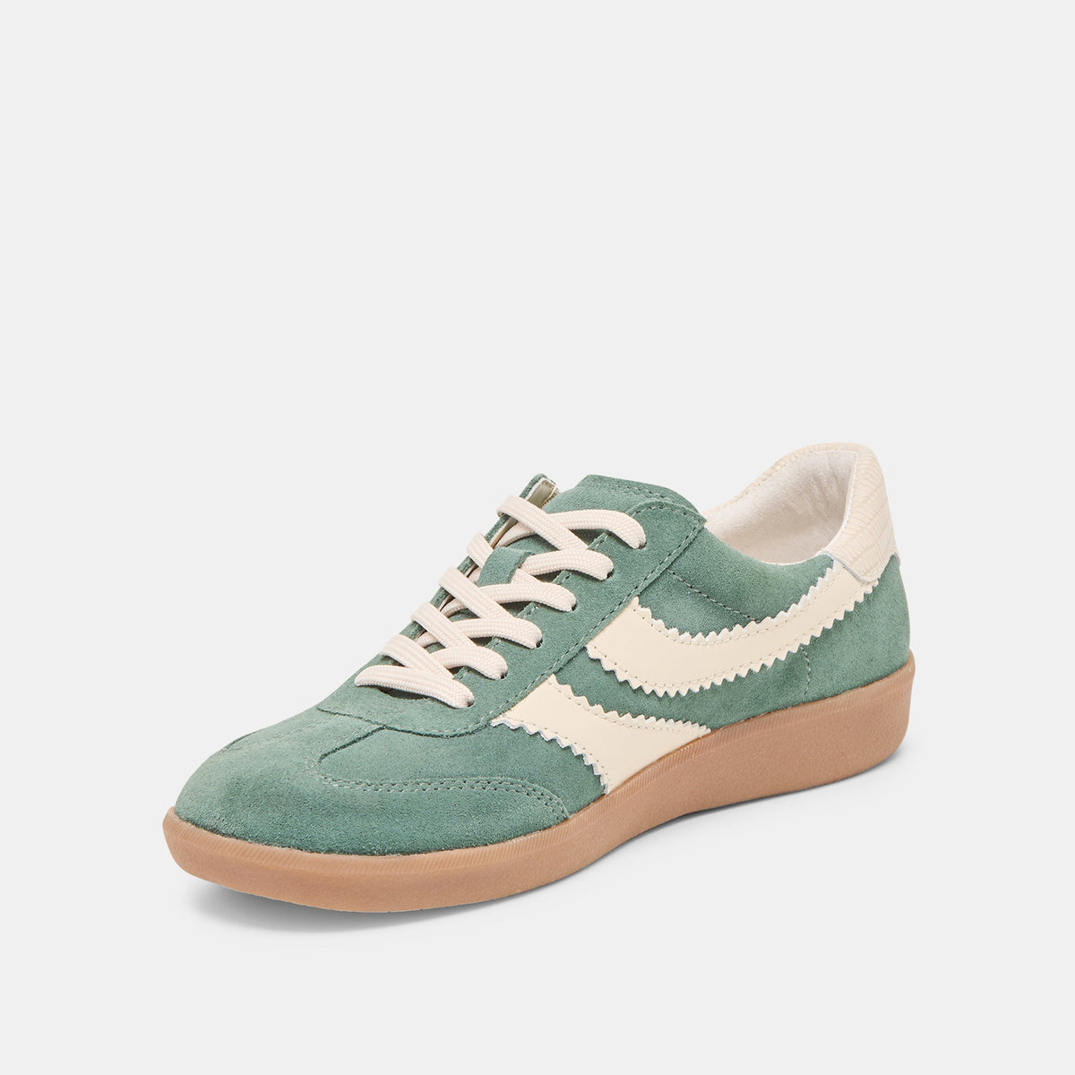 Merit Dk Green Suede Sneakers | Dolce Vita