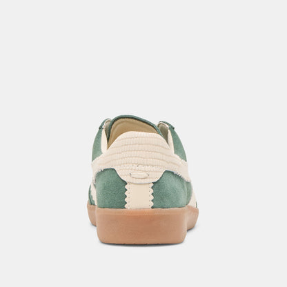 Merit Dk Green Suede Sneakers | Dolce Vita