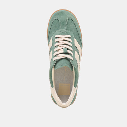 Merit Dk Green Suede Sneakers | Dolce Vita