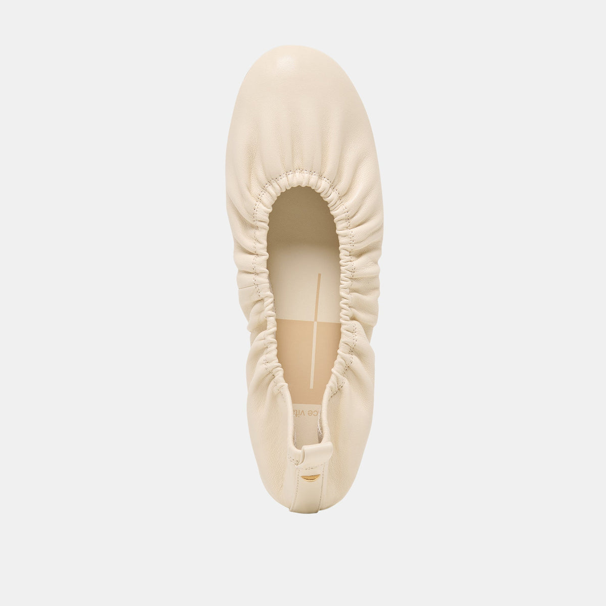 Conrad Bone Leather Ballet Flats | Dolce Vita