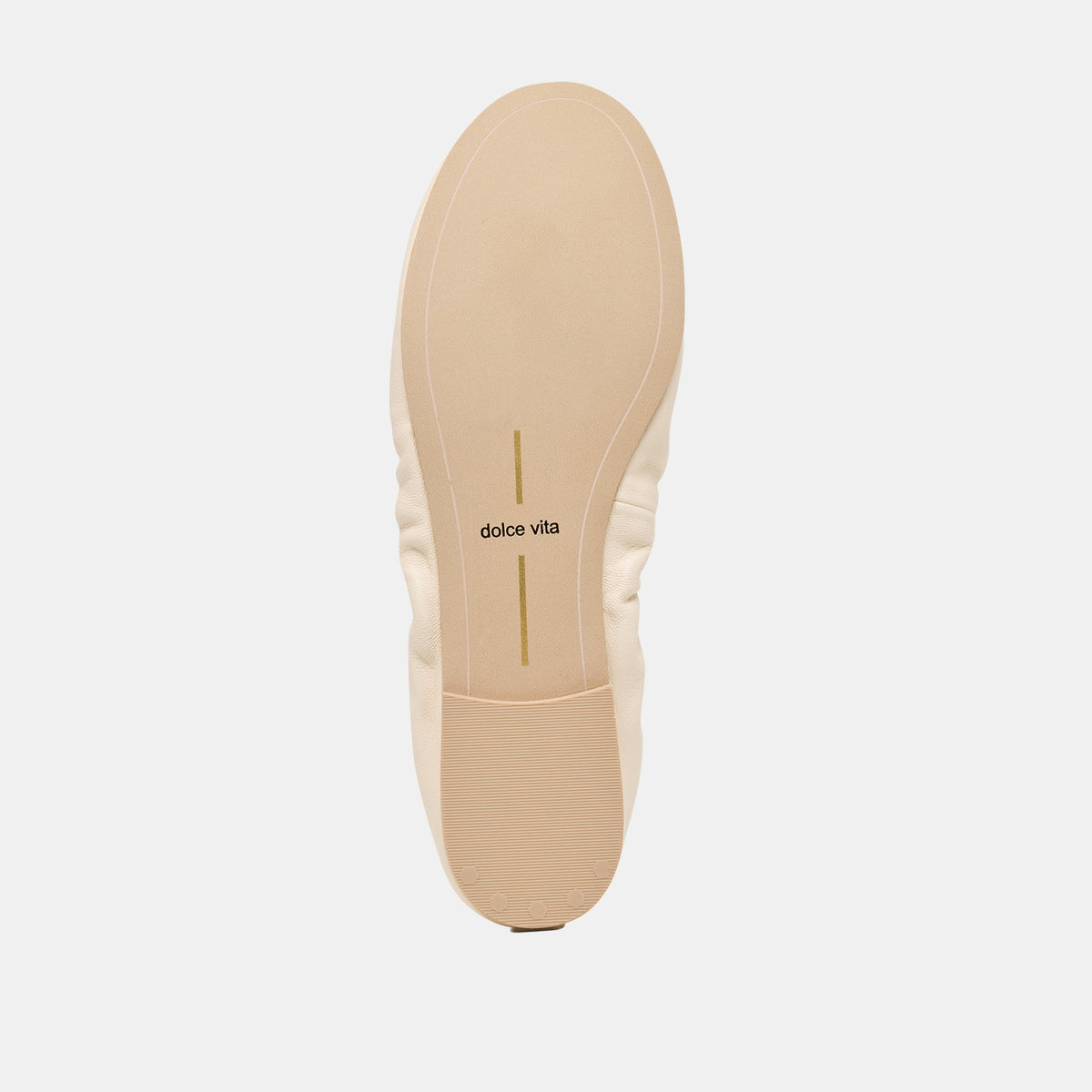 Conrad Bone Leather Ballet Flats | Dolce Vita